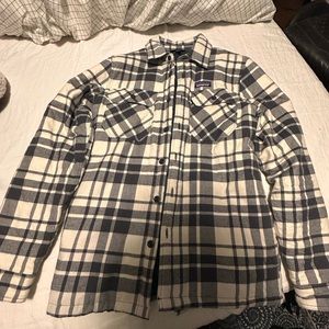 Patagonia insulated flannel jacket (M)